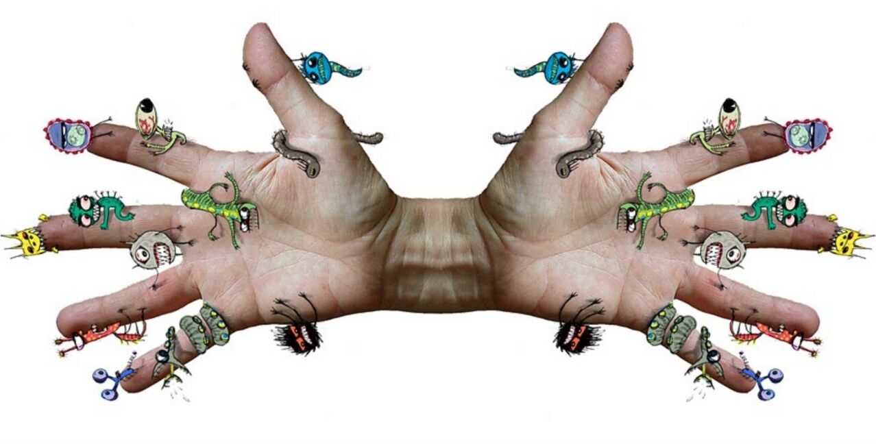 drobnoustroje i ludzkie pasożyty