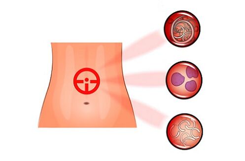 pasożyty w ludzkim ciele